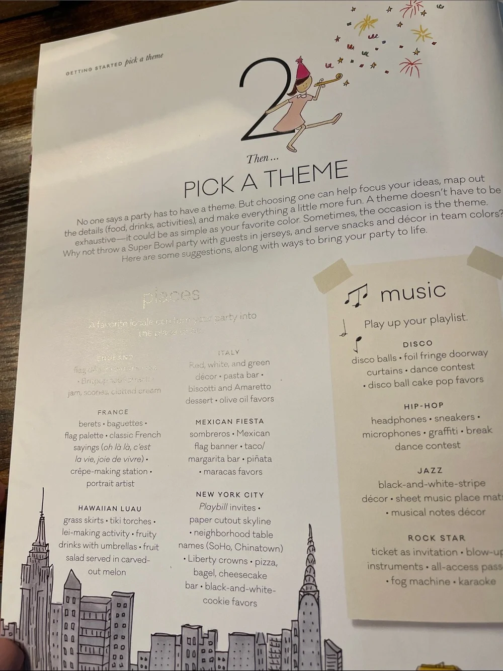 Celebrate Everything! by Darcy Miller - Party Ideas Book (White & Gold Accents)